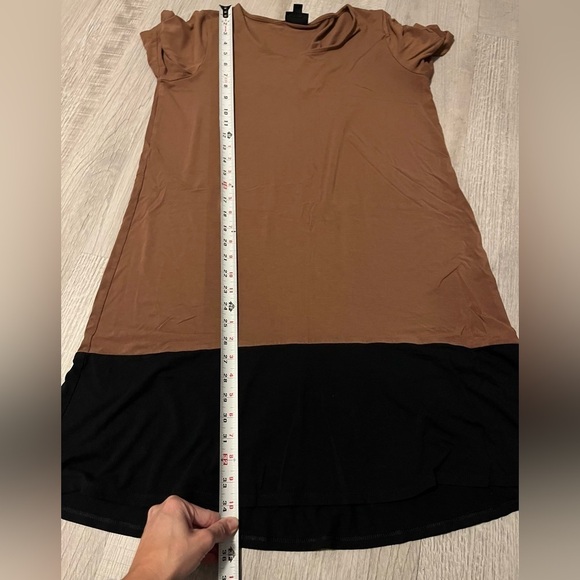 J. Jill wearever collection color block dress short sleeve Petite M - Picture 4 of 7
